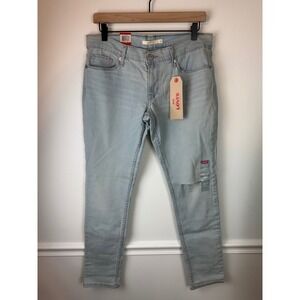 LEVI'S Denim Women's Light Wash Low Rise 524 Skinny Jeans NWT | Size 29x32